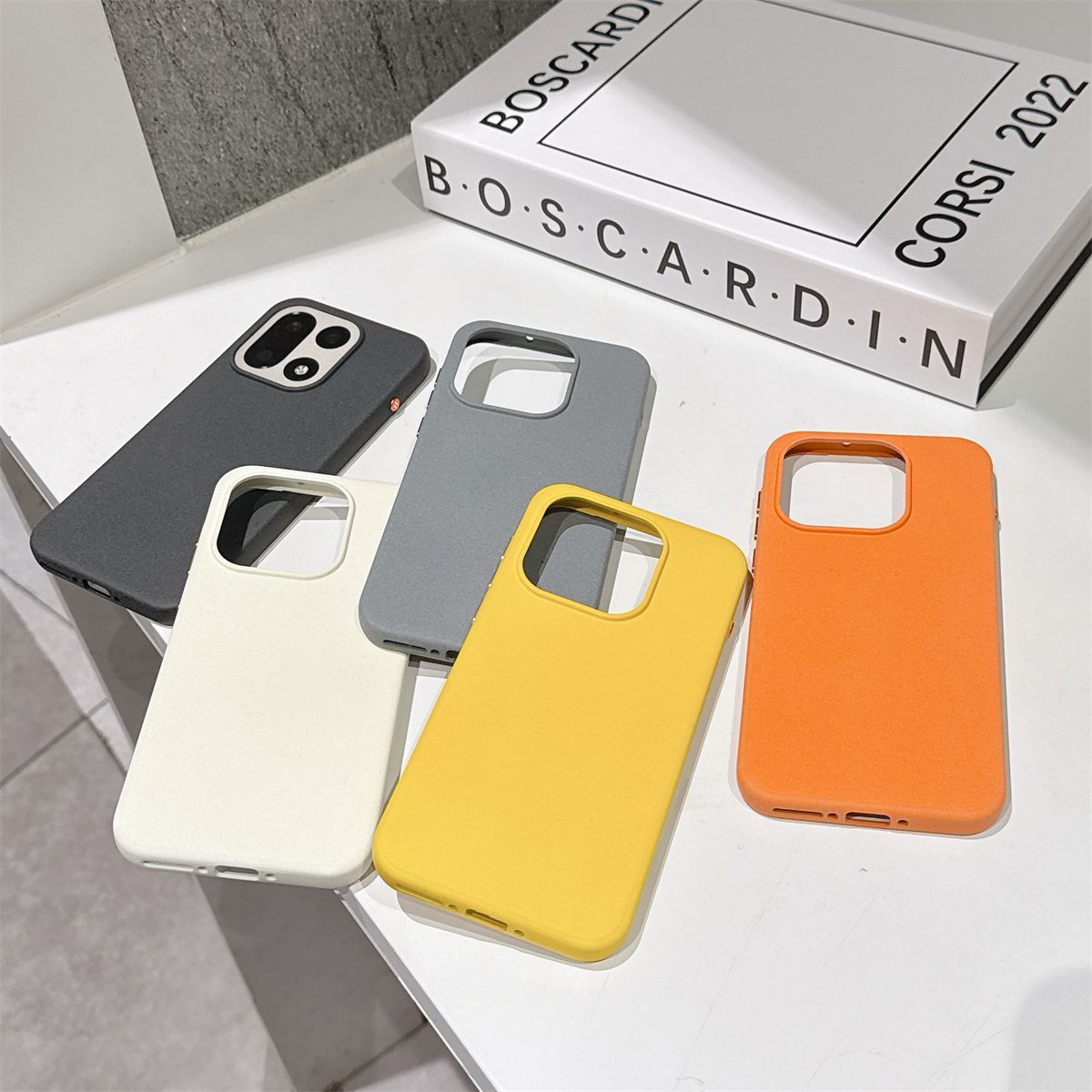 Matte Hard Pc Back Case - Casing Magnetik Batu Pasir Mewah Untuk
