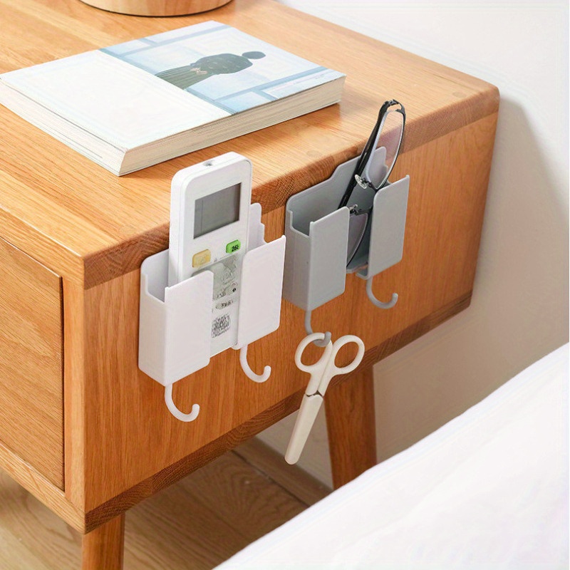 Phone Stands - Rak Penyimpanan Dinding 3-in-1 dengan Gantungan,