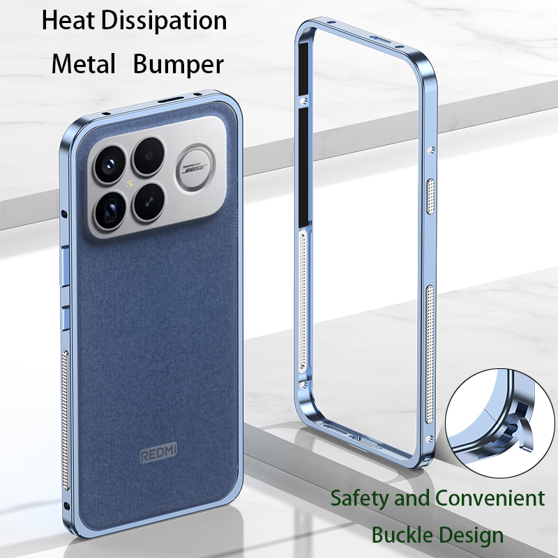 Metal Bumper Aluminum Frame Case - Casing Bumper Paduan Aluminium untuk POCO
