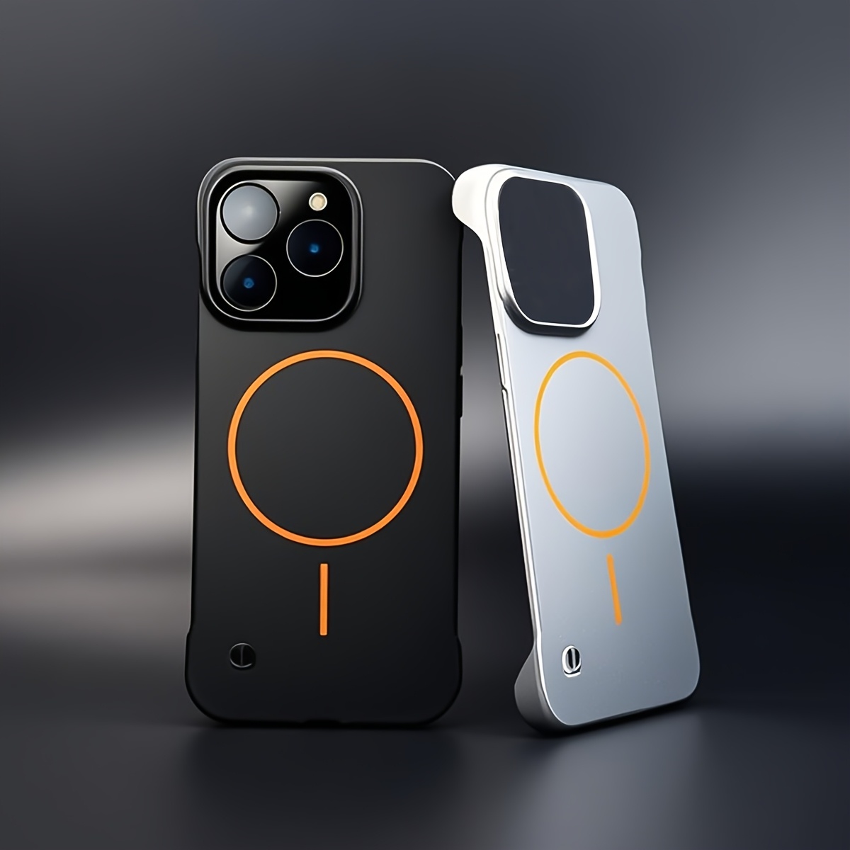 Ultra Thin Frameless Phone Cover - Casing Ponsel Pengisi Daya Nirkabel Tanpa