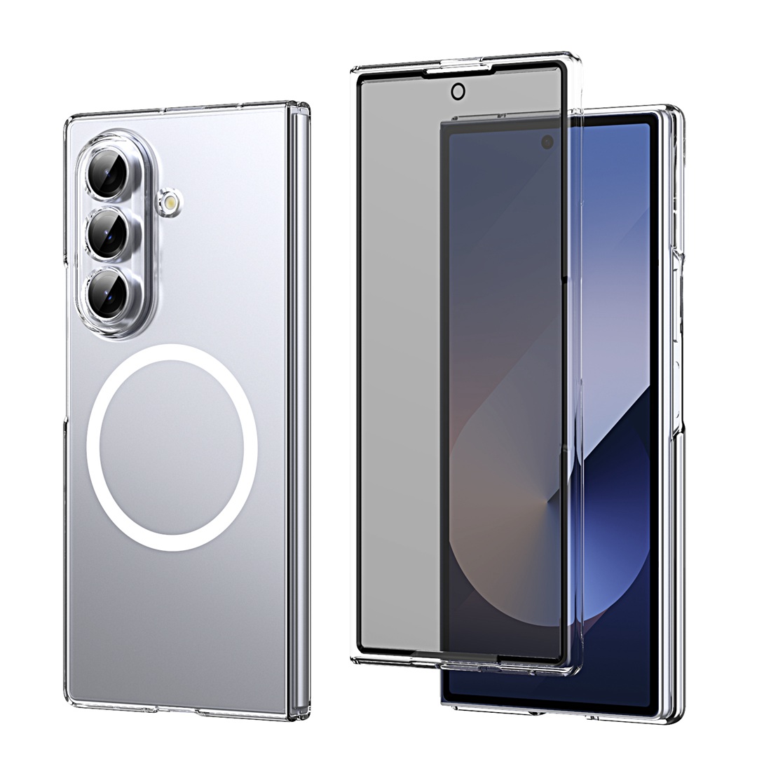Anti Spy Privacy Glass Case - Pelindung Layar Kaca Anti-Spy Privasi, Kompatibel