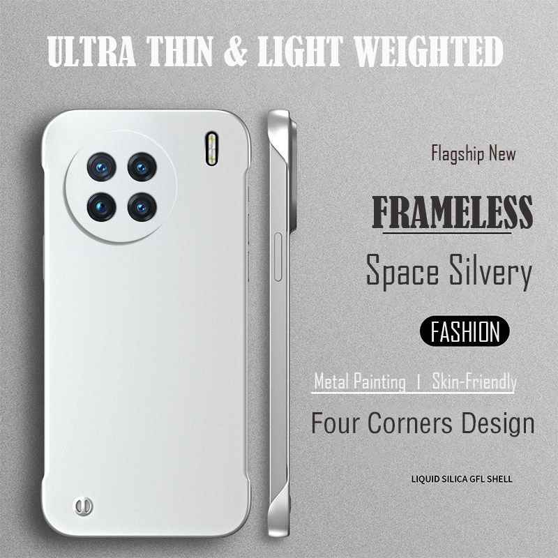 Ultra Thin Frameless Phone Cover - Lukisan permukaan logam Ultra tipis tanpa