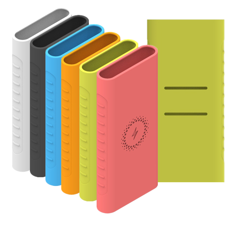 Power Banks - Penutup Casing Pelindung Silikon Lembut untuk