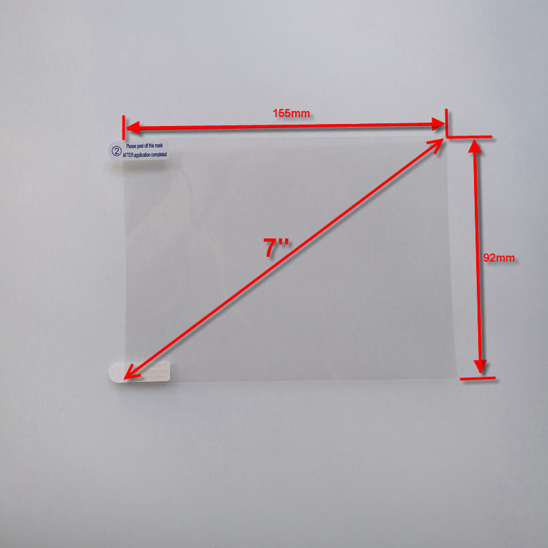 Matte Anti Glare Screen Protector - 5 Buah 7 Inci 8 Inci