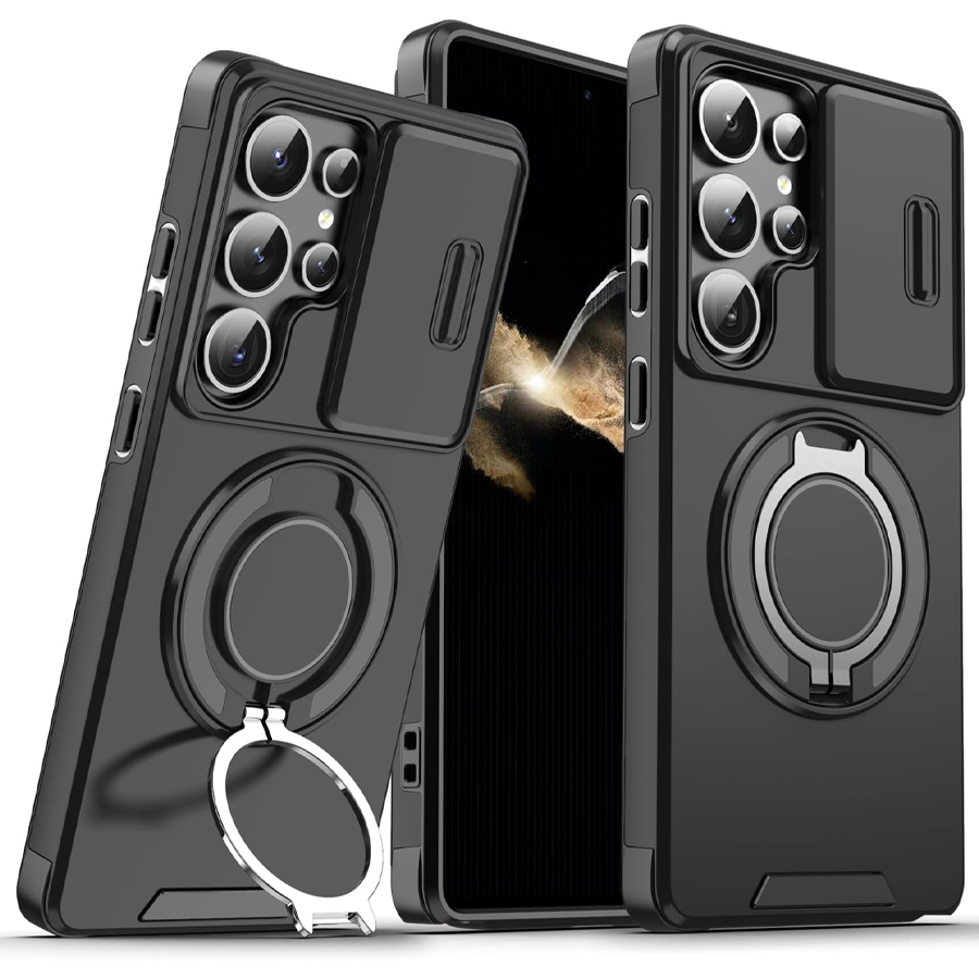 Heavy Duty 360 Full Body Protective Case - Casing Ponsel Magnetik Tahan Banting Dengan
