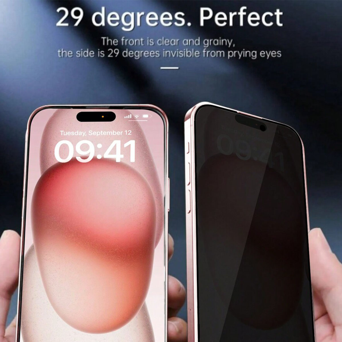 3 Buah Pelindung Layar Privasi - Anti Spy Privacy Glass Case ulasan dan harga