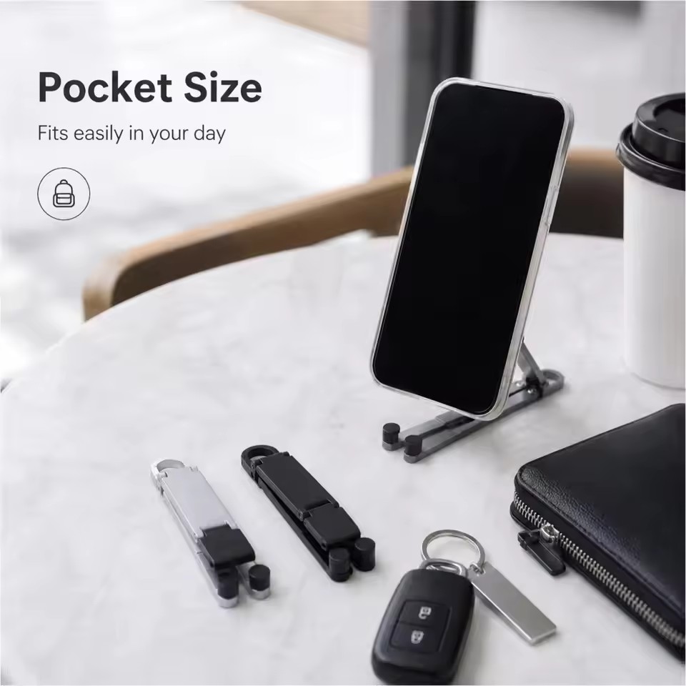 Penyangga Ponsel Lipat dengan  - Phone Stands ulasan dan harga