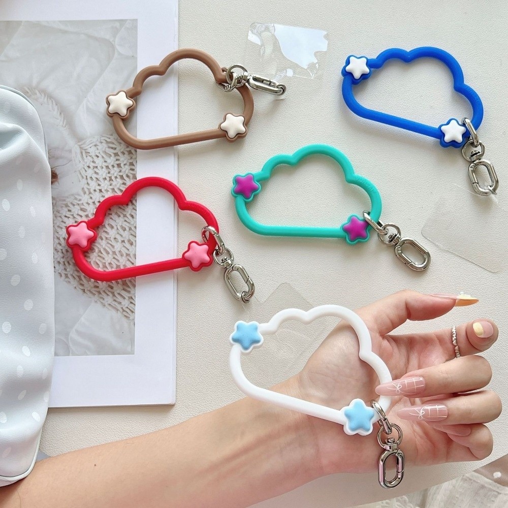 Tali Gantung Ponsel Silikon Lu - Cute Cartoon Wrist Strap Silicone Case ulasan dan harga