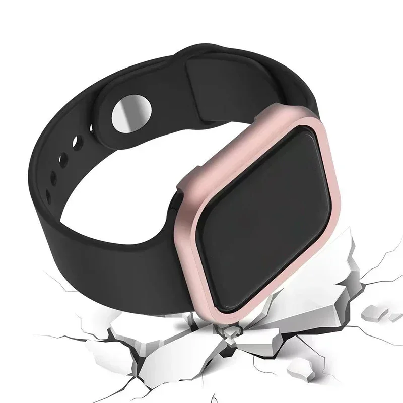 Untuk IWatch SE Seri 10 9 8 7  - Metal Bumper Aluminum Frame Case ulasan dan harga