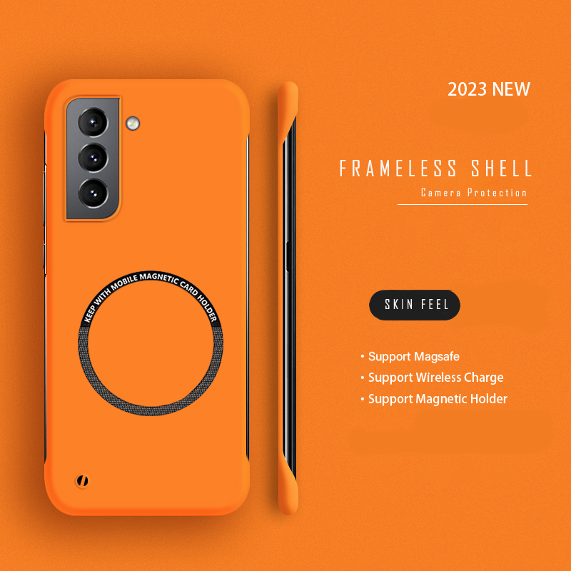 Casing ponsel magnetik tanpa b - Ultra Thin Frameless Phone Cover ulasan dan harga