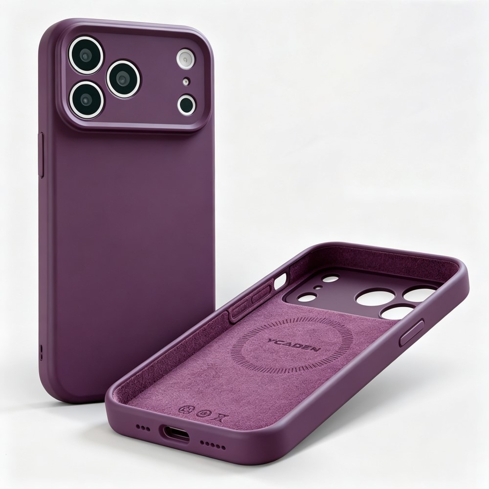 Casing Silikon Cair Mewah Magn - Liquid Silicone Magnetic Phone Case ulasan dan harga