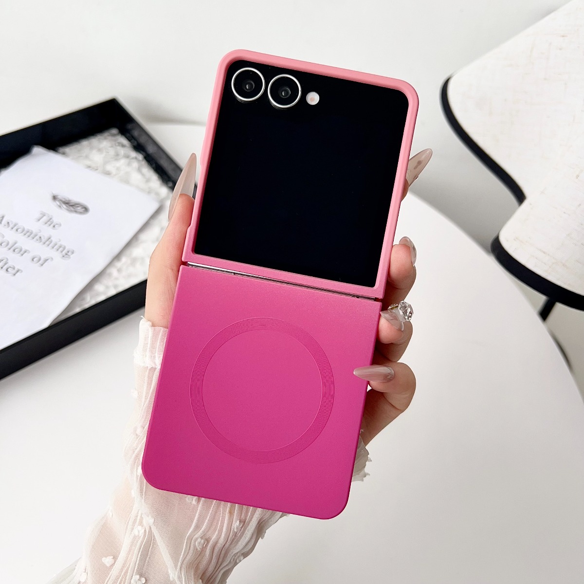 Casing Ponsel Magnetik Silikon - Liquid Silicone Magnetic Phone Case ulasan dan harga