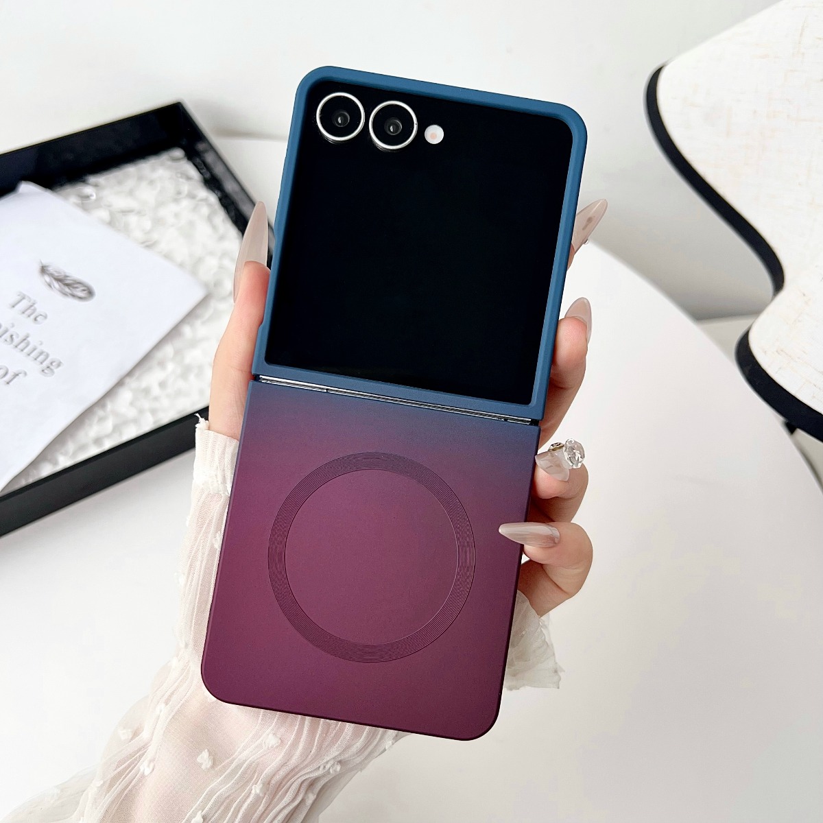 Casing Ponsel Magnetik Silikon - Liquid Silicone Magnetic Phone Case ulasan dan harga