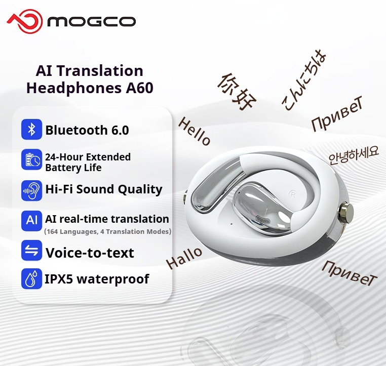 A60 Business AI Translator Ear - Earphones ulasan dan harga