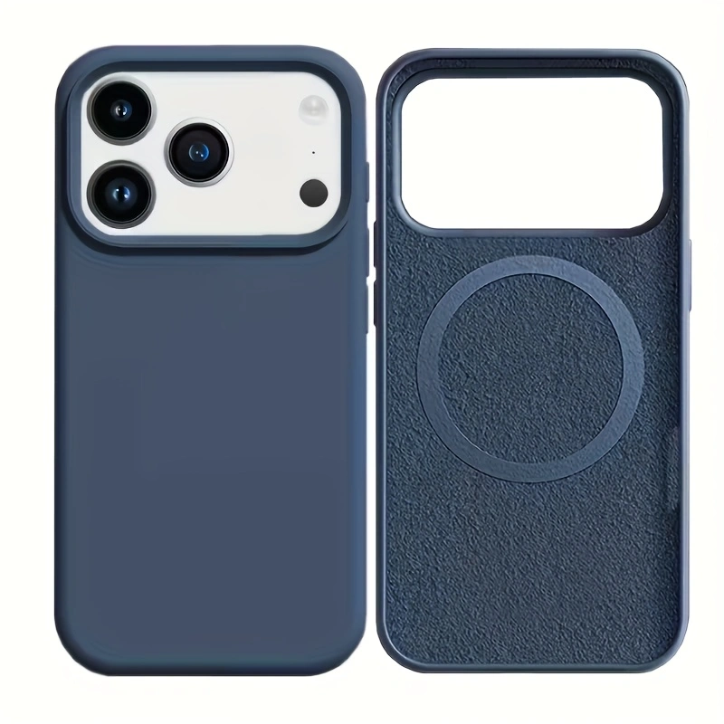 Casing Ponsel Silikon Cair War - Liquid Silicone Magnetic Phone Case ulasan dan harga