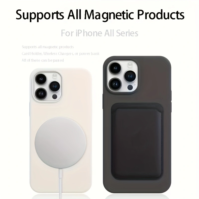 Casing Ponsel Silikon Cair War - Liquid Silicone Magnetic Phone Case ulasan dan harga