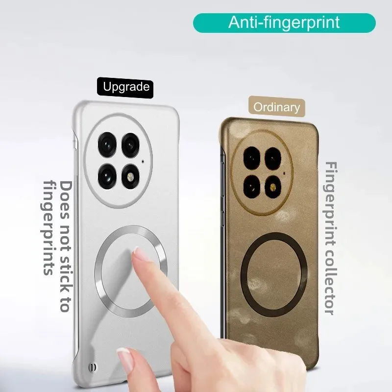 Casing Ponsel Magnetik Ultra T - Ultra Thin Frameless Phone Cover ulasan dan harga
