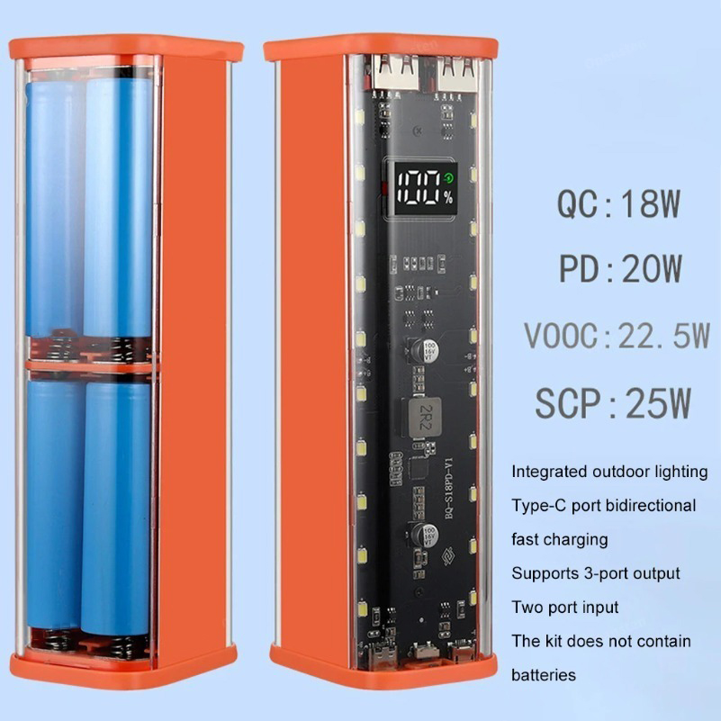 Casing Power Bank 18650 dengan - Power Banks ulasan dan harga