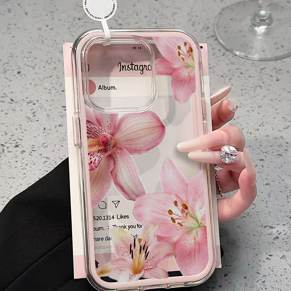 Casing Ponsel Transparan Motif - Clear Shockproof Bumper Case ulasan dan harga