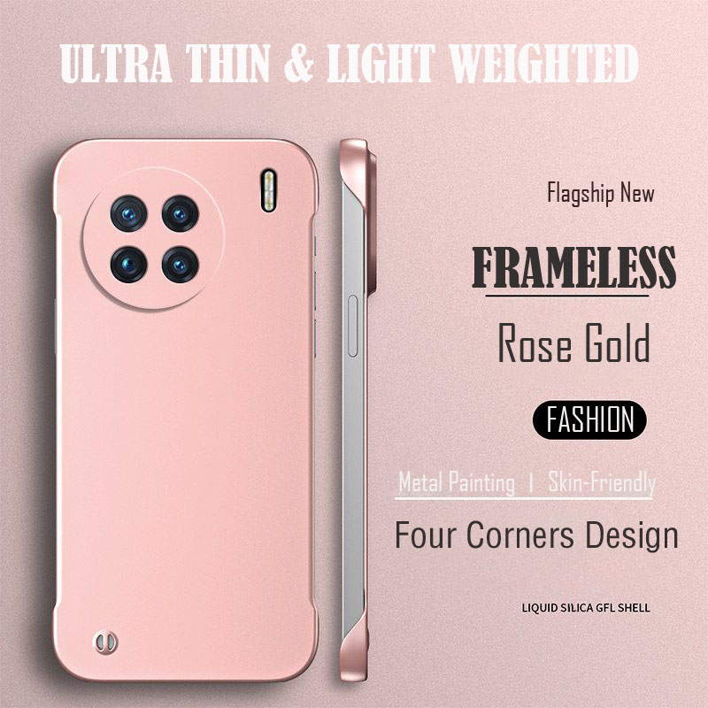 Lukisan permukaan logam Ultra  - Ultra Thin Frameless Phone Cover ulasan dan harga