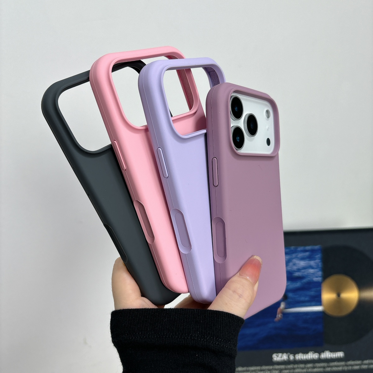 Casing Ponsel Silikon Cair Unt - Liquid Silicone Magnetic Phone Case ulasan dan harga