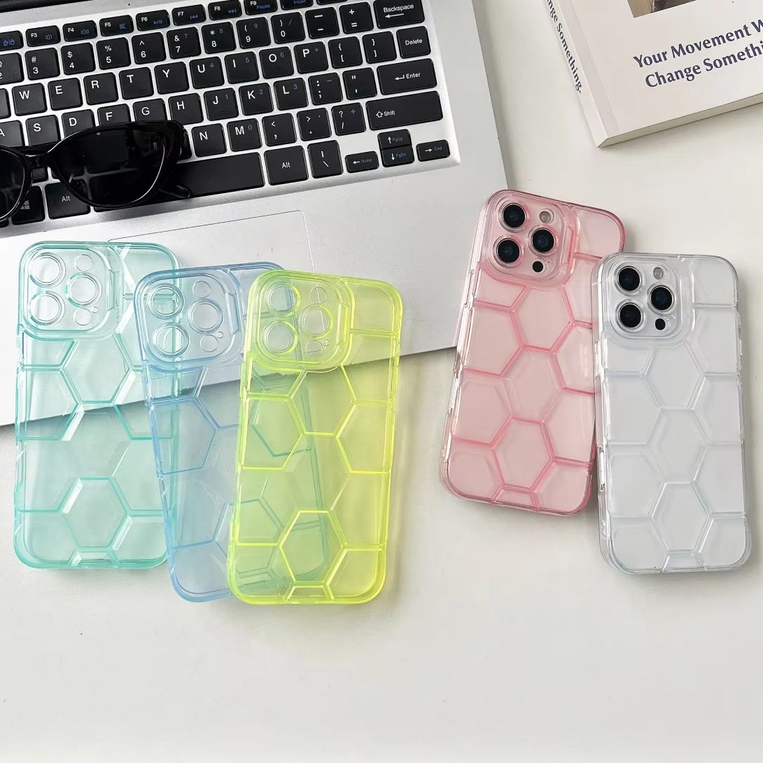 Casing Ponsel Pola Sepak Bola  - Clear Shockproof Bumper Case ulasan dan harga