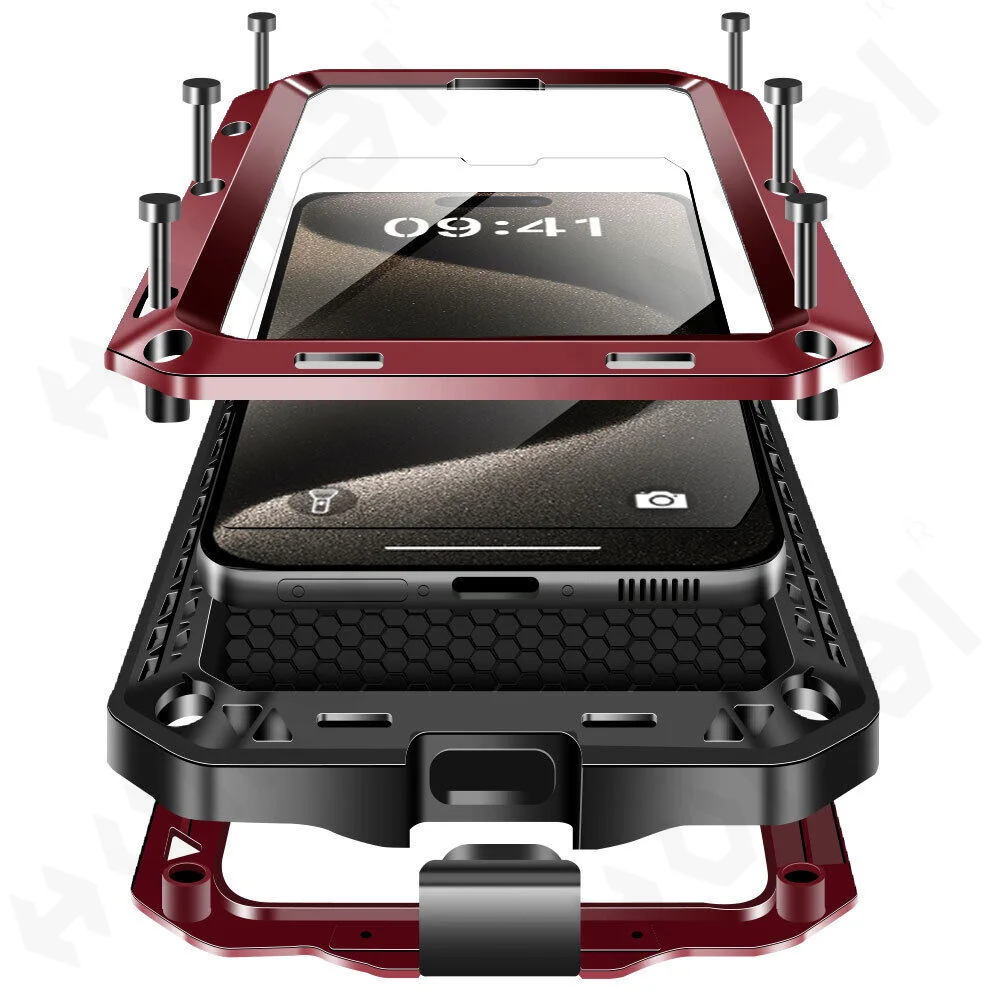 Casing iPhone 17 16 15 14 13 1 - Heavy Duty 360 Full Body Protective Case ulasan dan harga