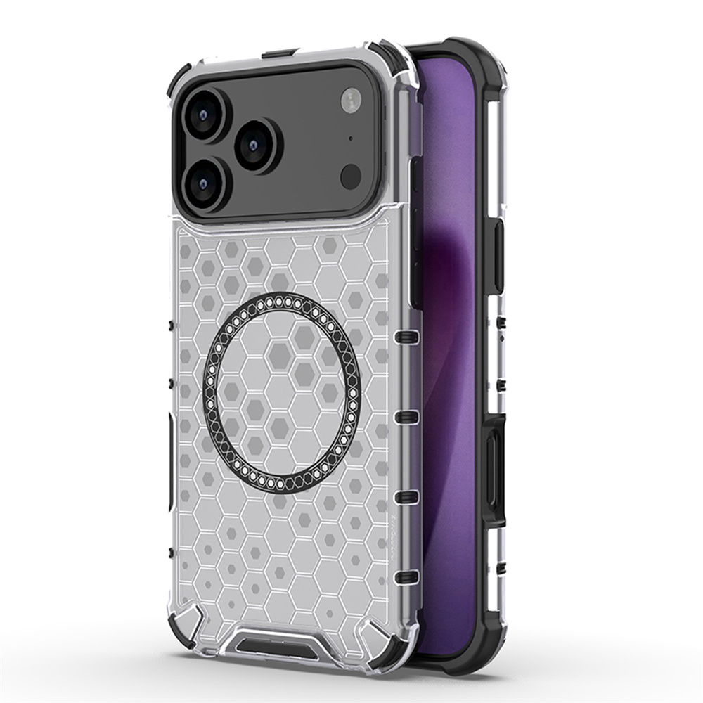 Casing Magnetik Armor Sarang L - Clear Shockproof Bumper Case ulasan dan harga