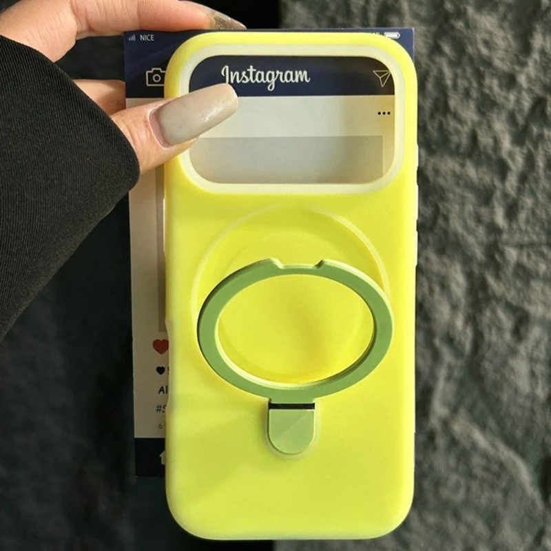 Casing Silikon Cair Warna Perm - Liquid Silicone Magnetic Phone Case ulasan dan harga