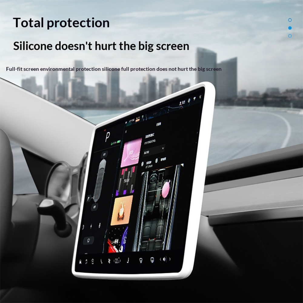 Bingkai Layar Silikon Mobil Un - Screen Protectors ulasan dan harga