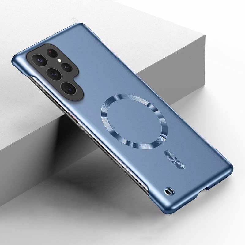 Casing Ponsel Magnetik Tanpa B - Ultra Thin Frameless Phone Cover ulasan dan harga