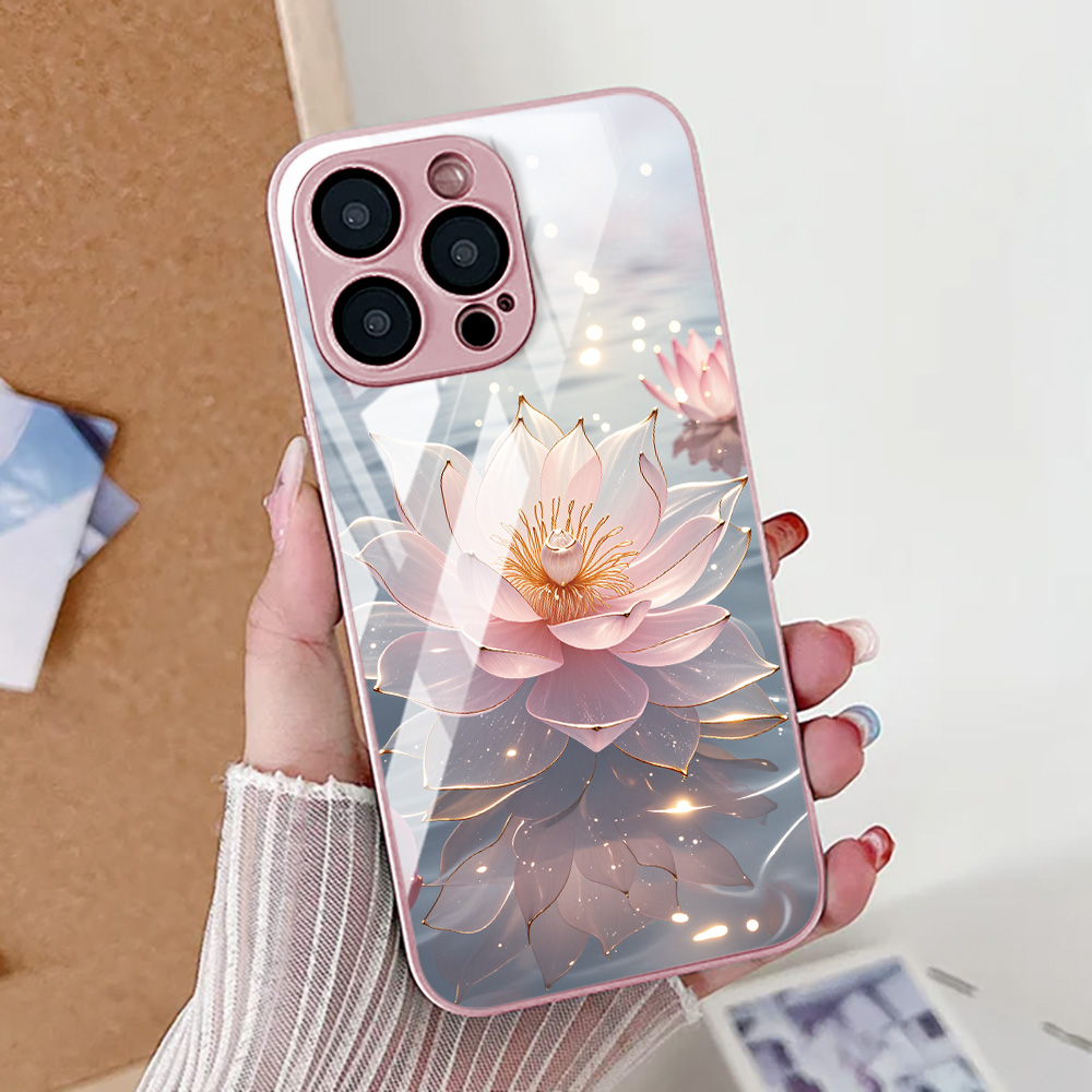 Casing Ponsel Bunga Teratai Un - Screen Protectors ulasan dan harga