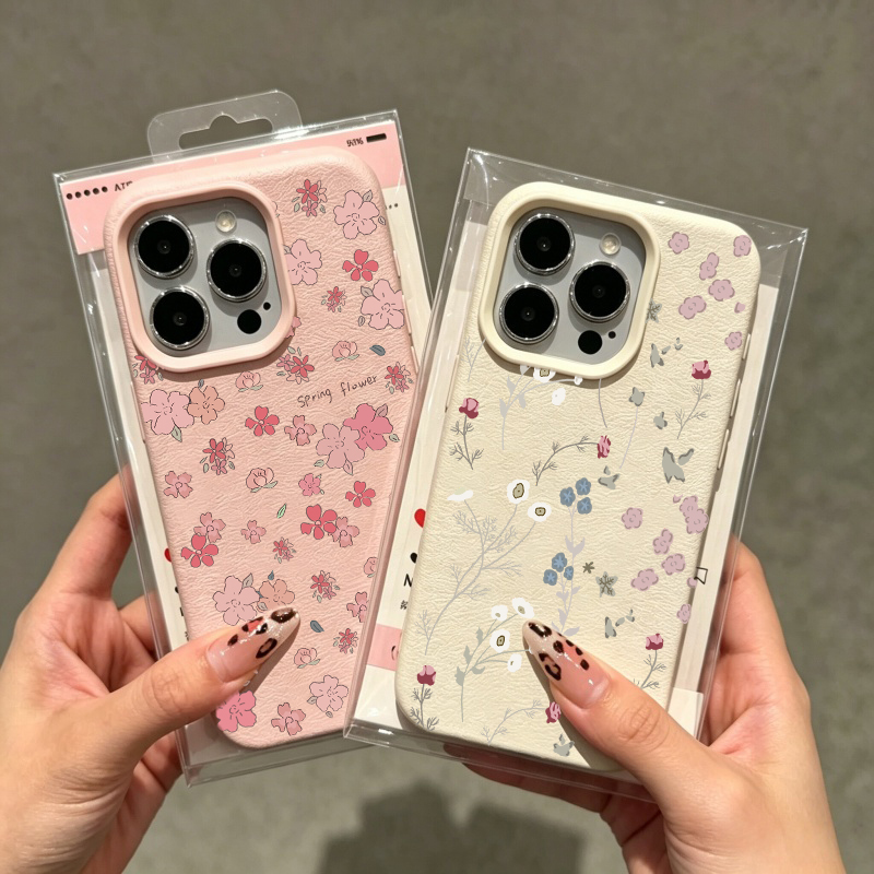 Casing Ponsel Motif Bunga Vint - Vintage Floral Pattern Soft Case ulasan dan harga